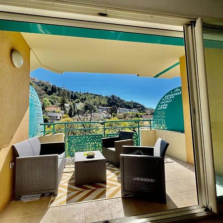 Quiet Studio Swimming Pool Roquebrune Extérieur photo
