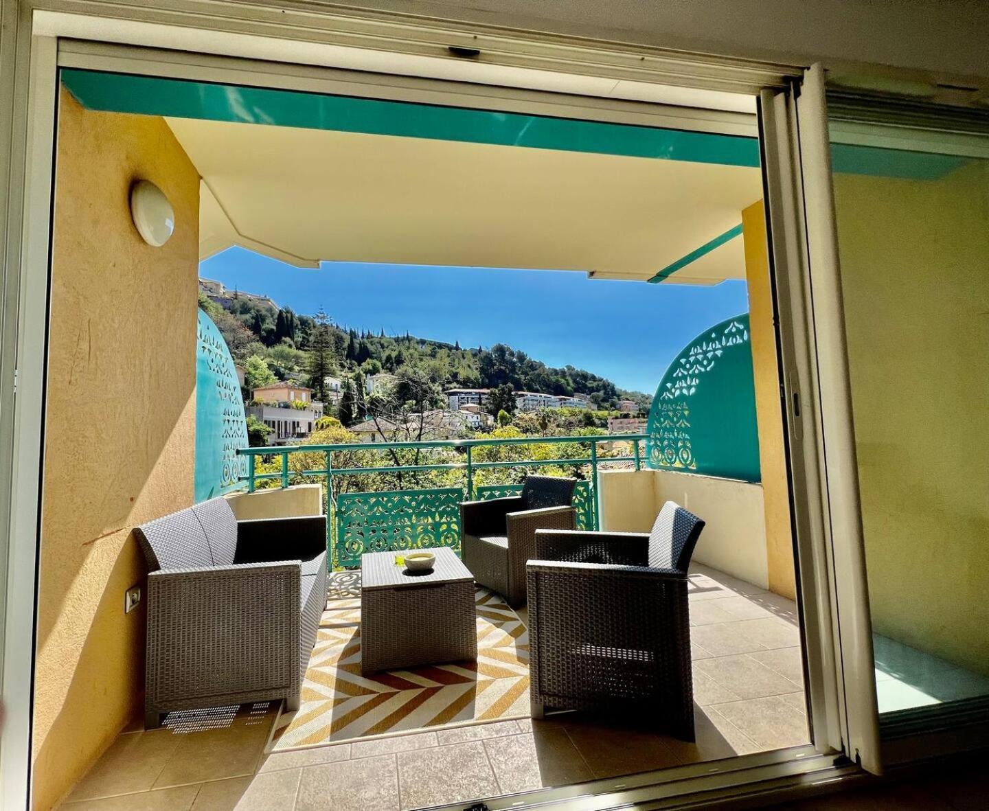 Quiet Studio Swimming Pool Roquebrune Extérieur photo