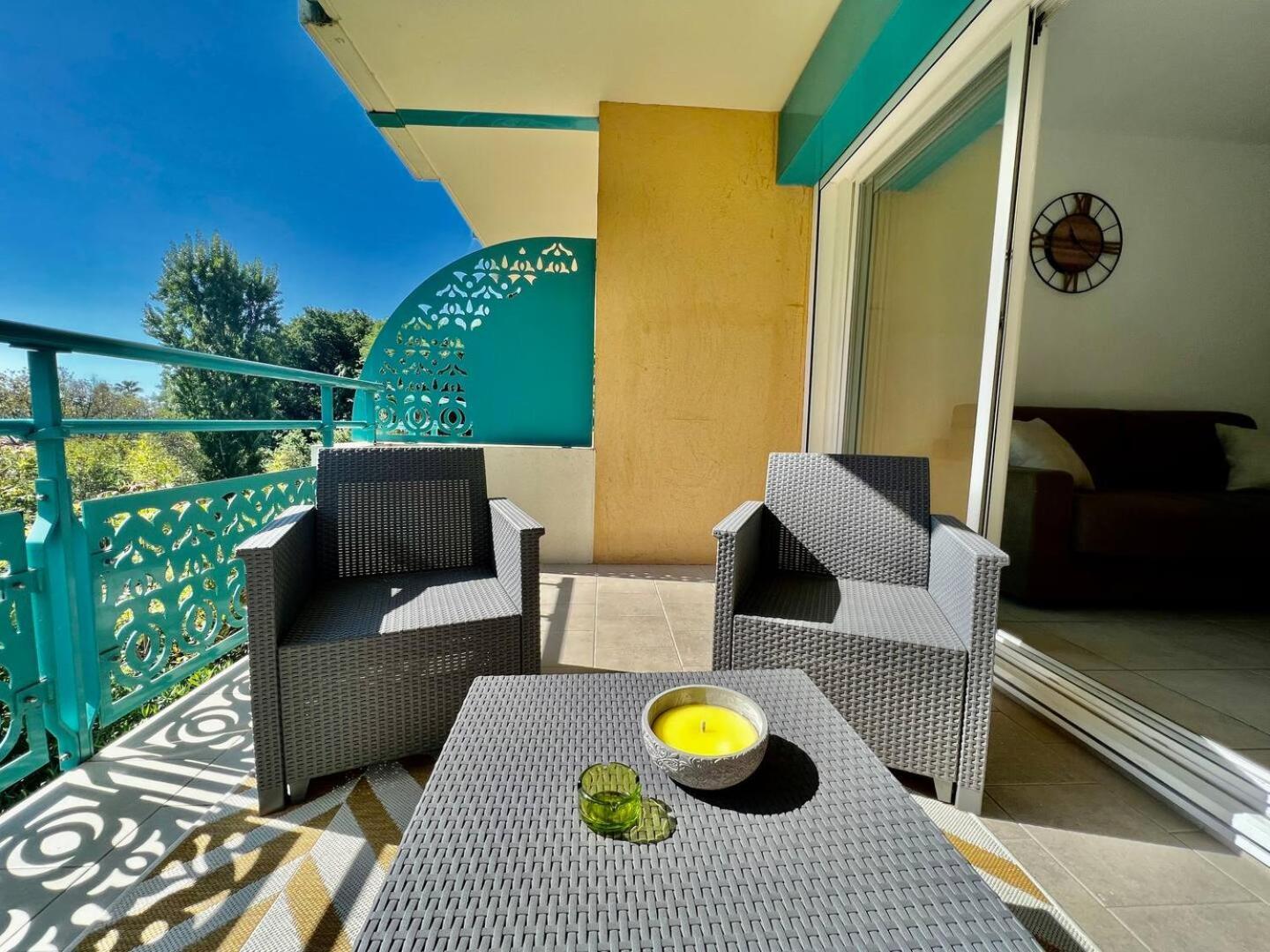 Quiet Studio Swimming Pool Roquebrune Extérieur photo
